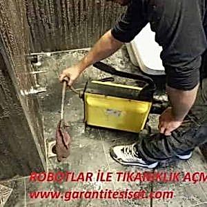 tıkalı lavabo açma